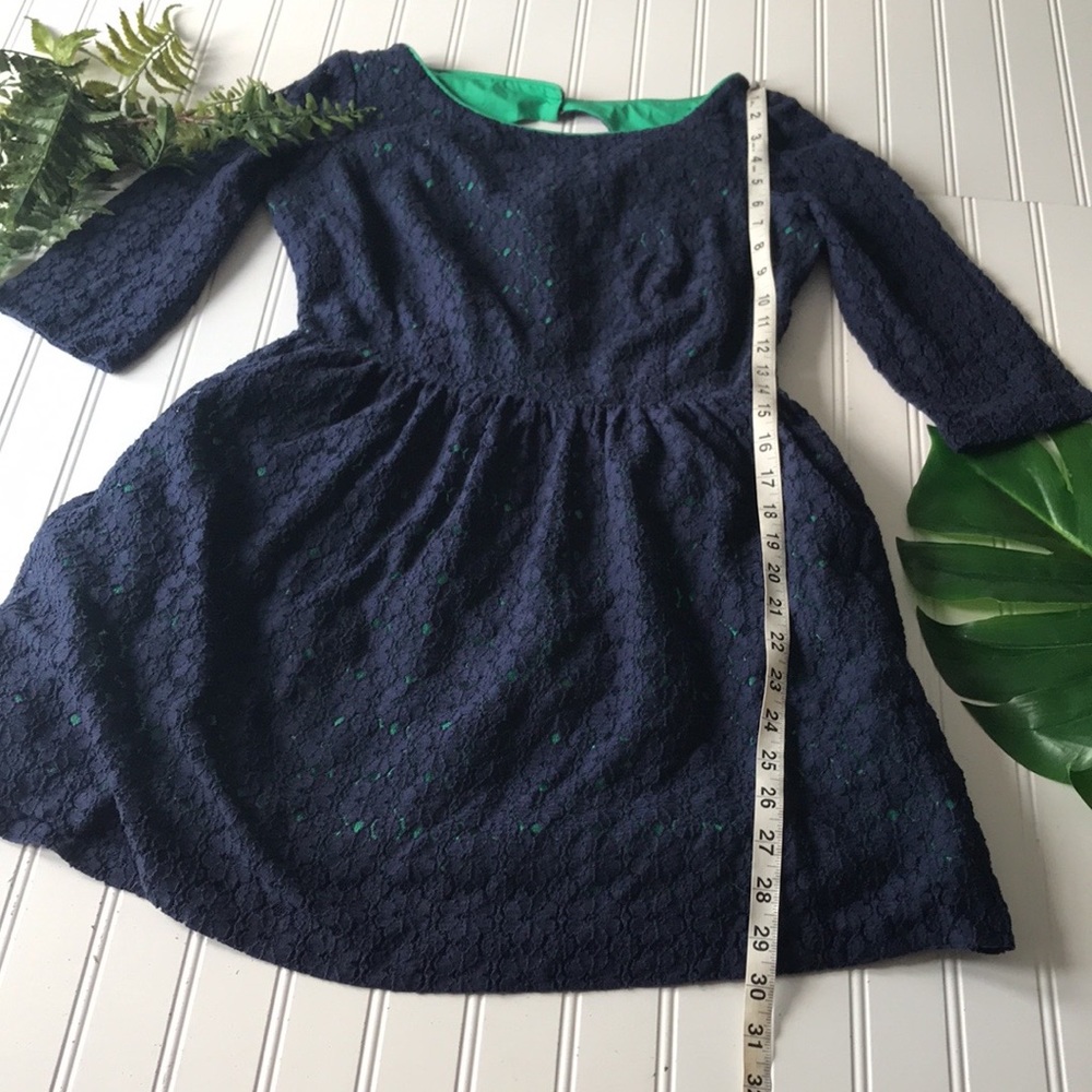 Lilly Pulitzer lace dress blue mini Alicia - Picture 4 of 14